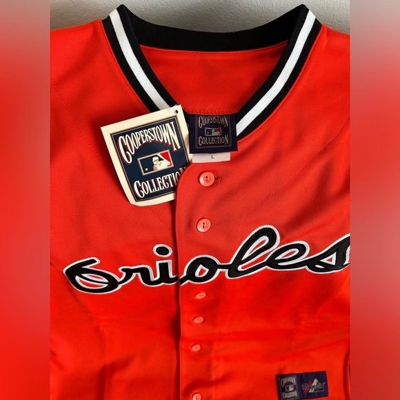 Majestic Authentic Baltimore Orioles Cooperstown Throwback Jersey Men's Sz: L - Picture 2 of 5